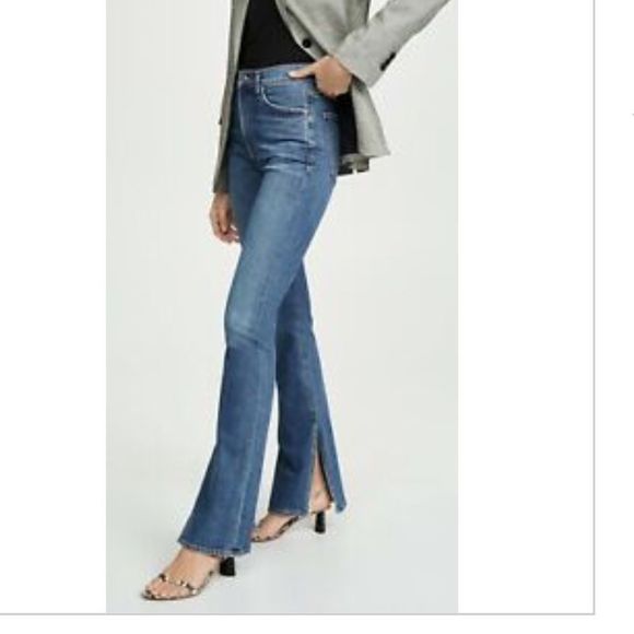 Citizens Of Humanity Denim - NWT Citizens of Humanity Georgia in Heist High Rise Split Seam Bootcut Jeans 31